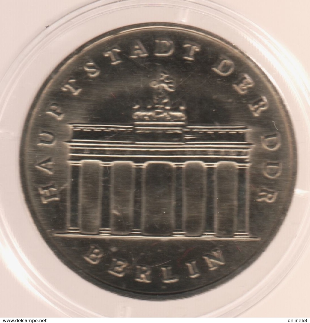 DDR RDA 11 X 5 Mark 1971 - 1990 Brandenburger Tor Satz, 11 Stück Bankfrisch-st - Collezioni