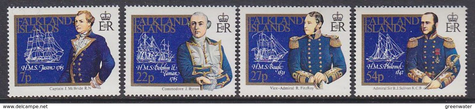 Falkland Islands 1985 Early Cartographers 4v ** Mnh (37823) - Falklandeilanden