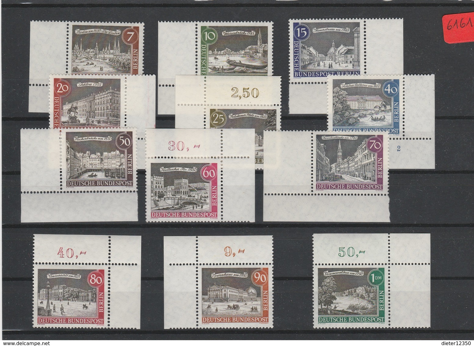 BRD     Deutsche Bundespost   Posten/Lot  Postfrisch**     MiNr. 218-229 - Sonstige & Ohne Zuordnung
