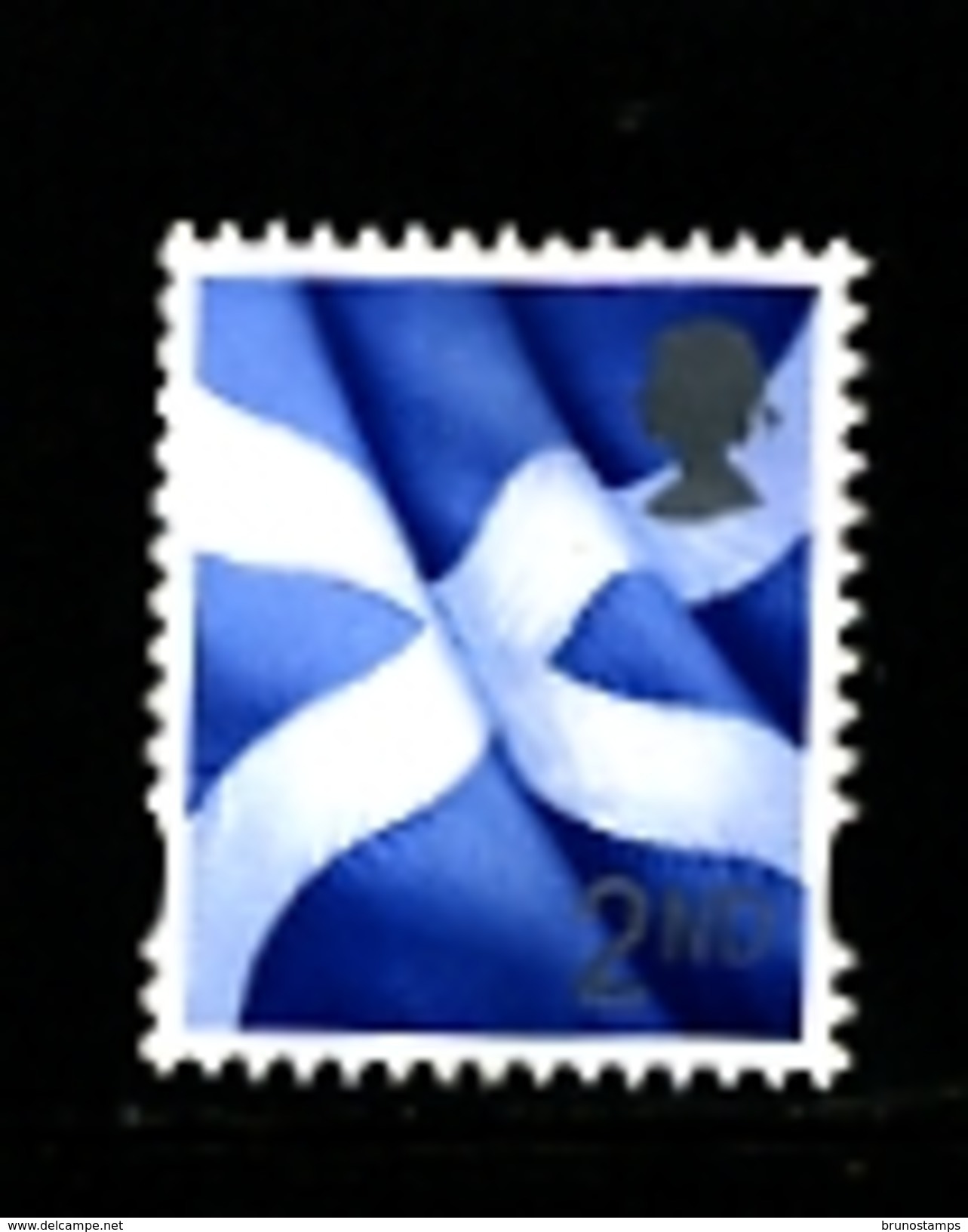 GREAT BRITAIN - 2012  REGIONAL  2nd CLASS SCOTLAND FLAG CB LITHO  MINT NH - Scozia