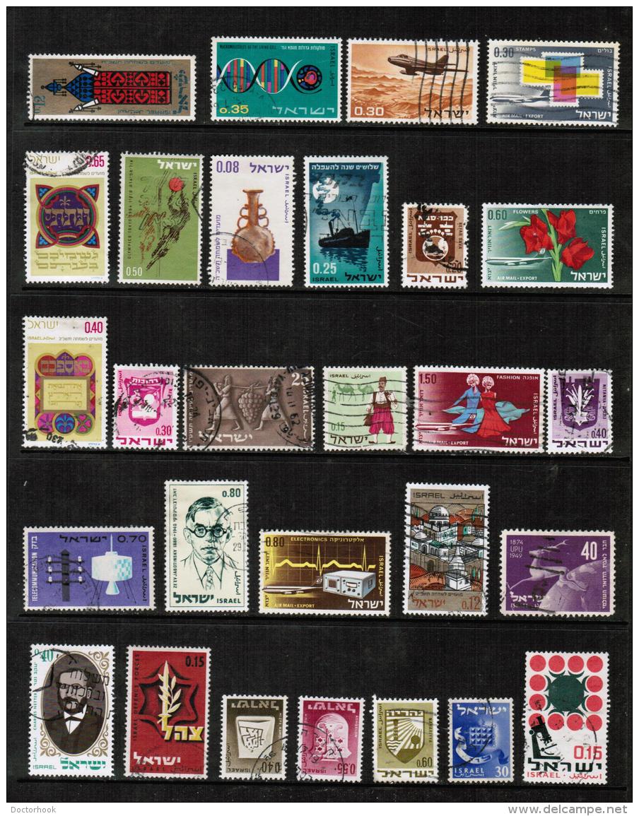 ISRAEL---Collection Of USED DL-524 - Collections, Lots & Séries