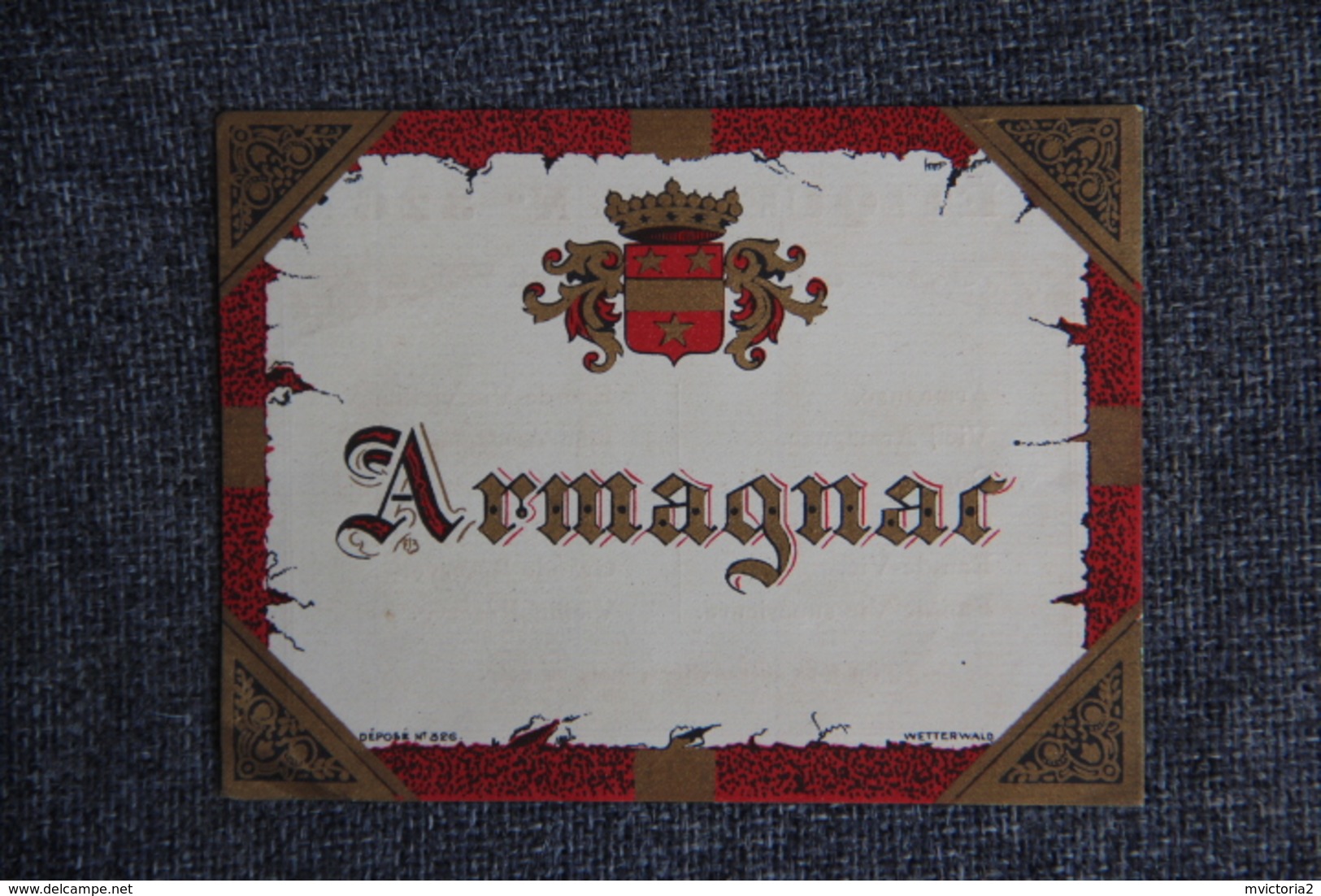 ARMAGNAC - Autres & Non Classés