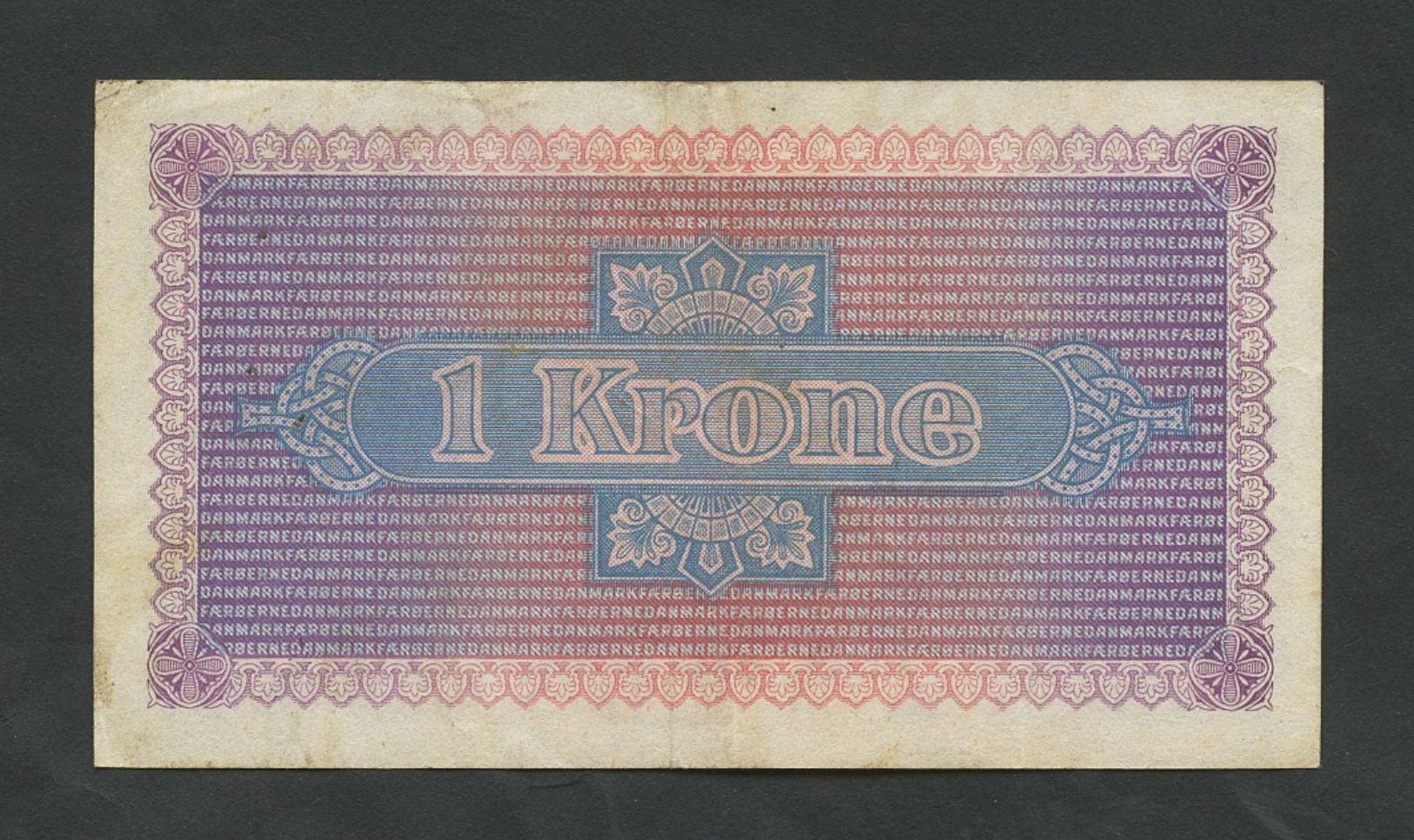 FAEROE ISLANDS - 1 Krone  1940  P9  Very Fine   ( Banknotes ) - Féroé (Iles)