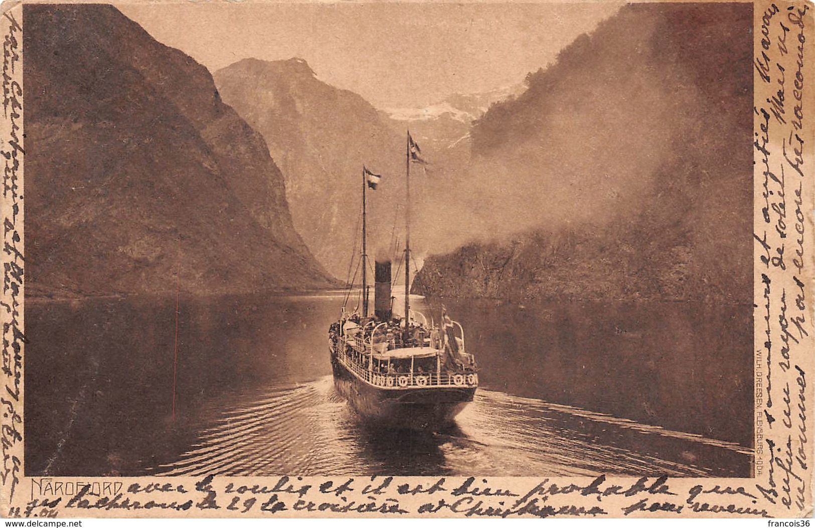 Norvège - Nardfjord 1904 - Noorwegen