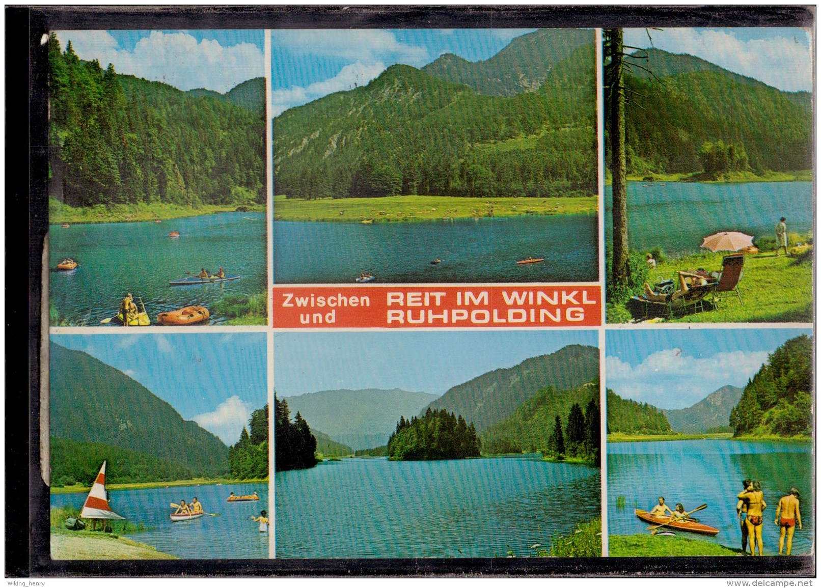 Chiemgau - Mehrbildkarte 3   Zwischen Reit Im Winkl Und Ruhpolding - Chiemgauer Alpen