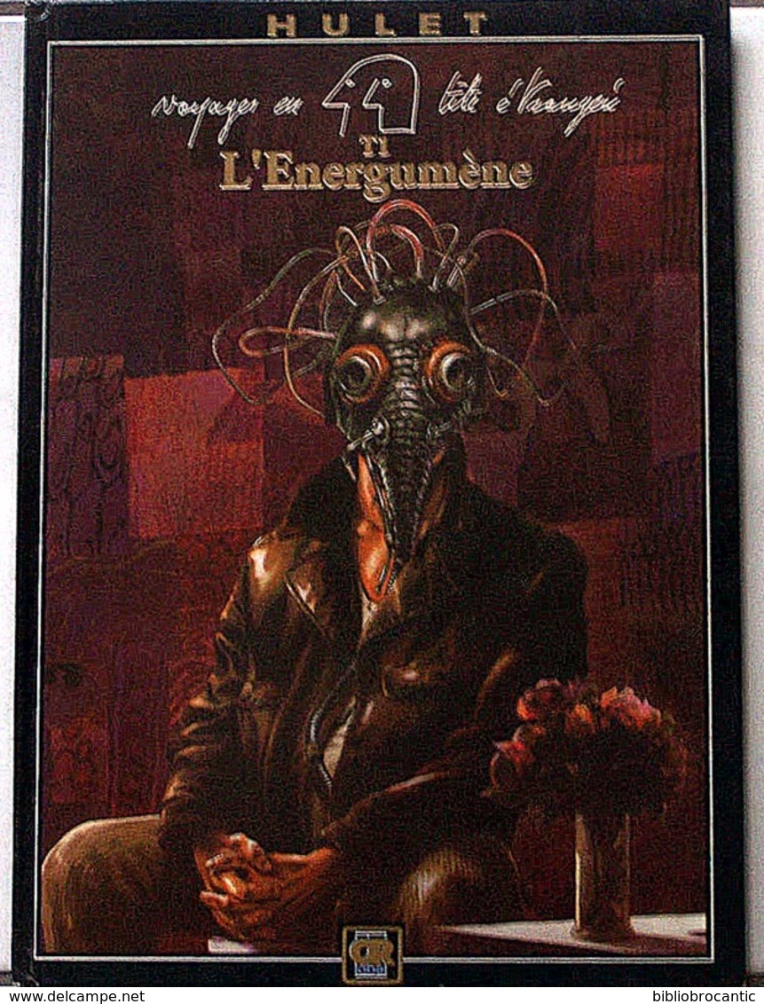 Voyage EnTête Etrangere " L'ENERGUMENE, Tome 1 "par HULET / E.O.1992 / Edition Label-Or - Non Classés