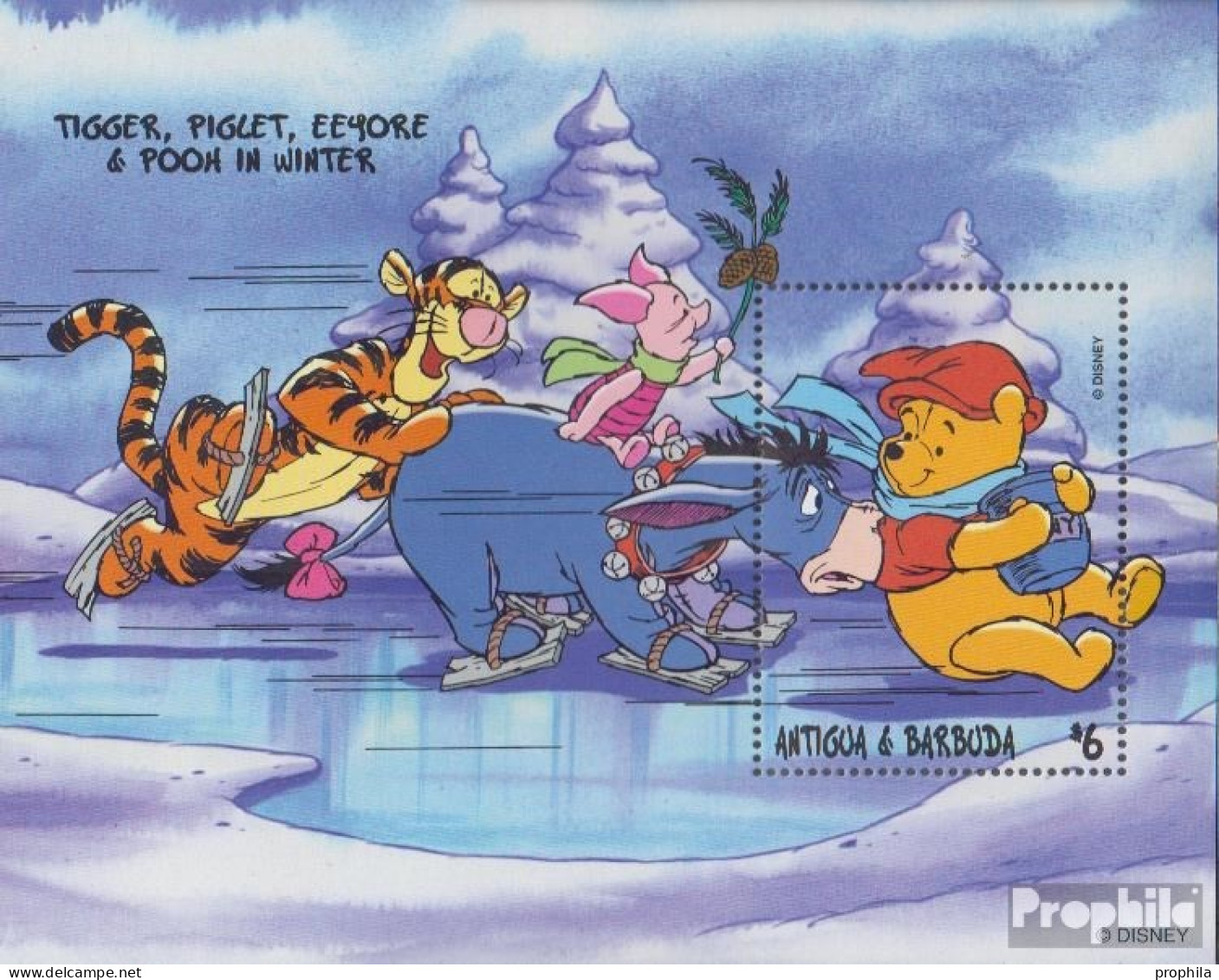 Antigua Und Barbuda Block393 (kompl.Ausg.) Postfrisch 1998 Walt-Disney: Winnie-the-Pooh - Antigua E Barbuda (1981-...)