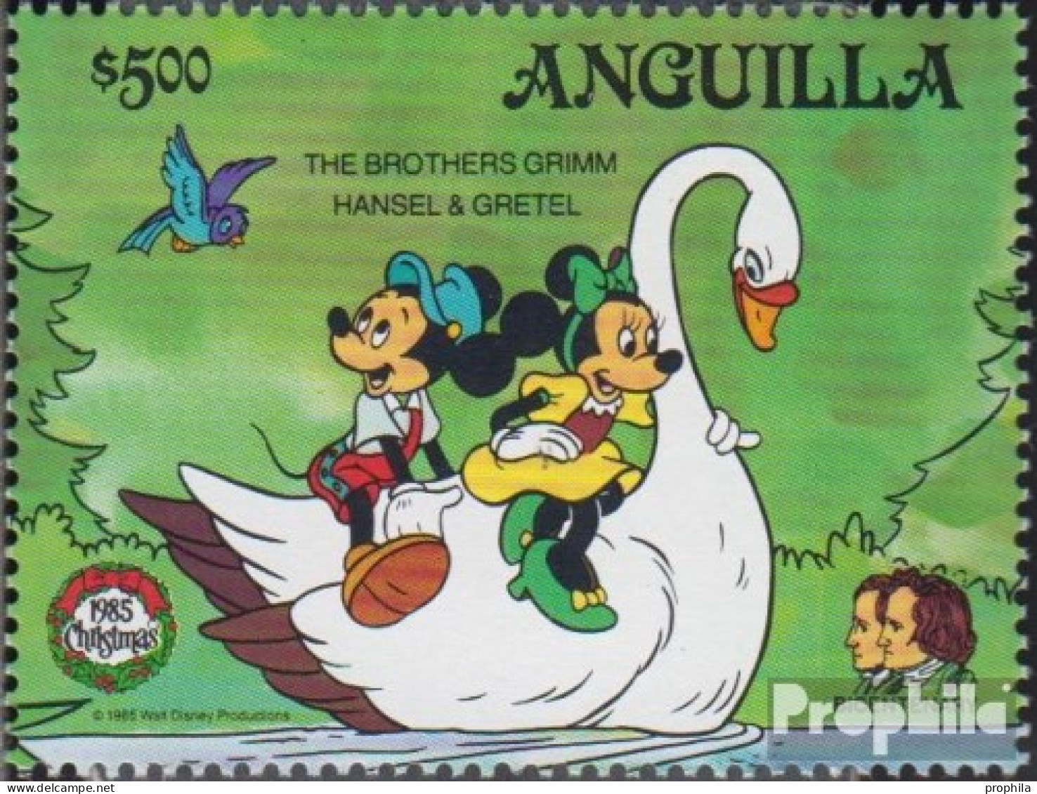 Anguilla 674 (kompl.Ausg.) Postfrisch 1985 Weihnachten: Walt-Disney-Figuren - Anguilla (1968-...)