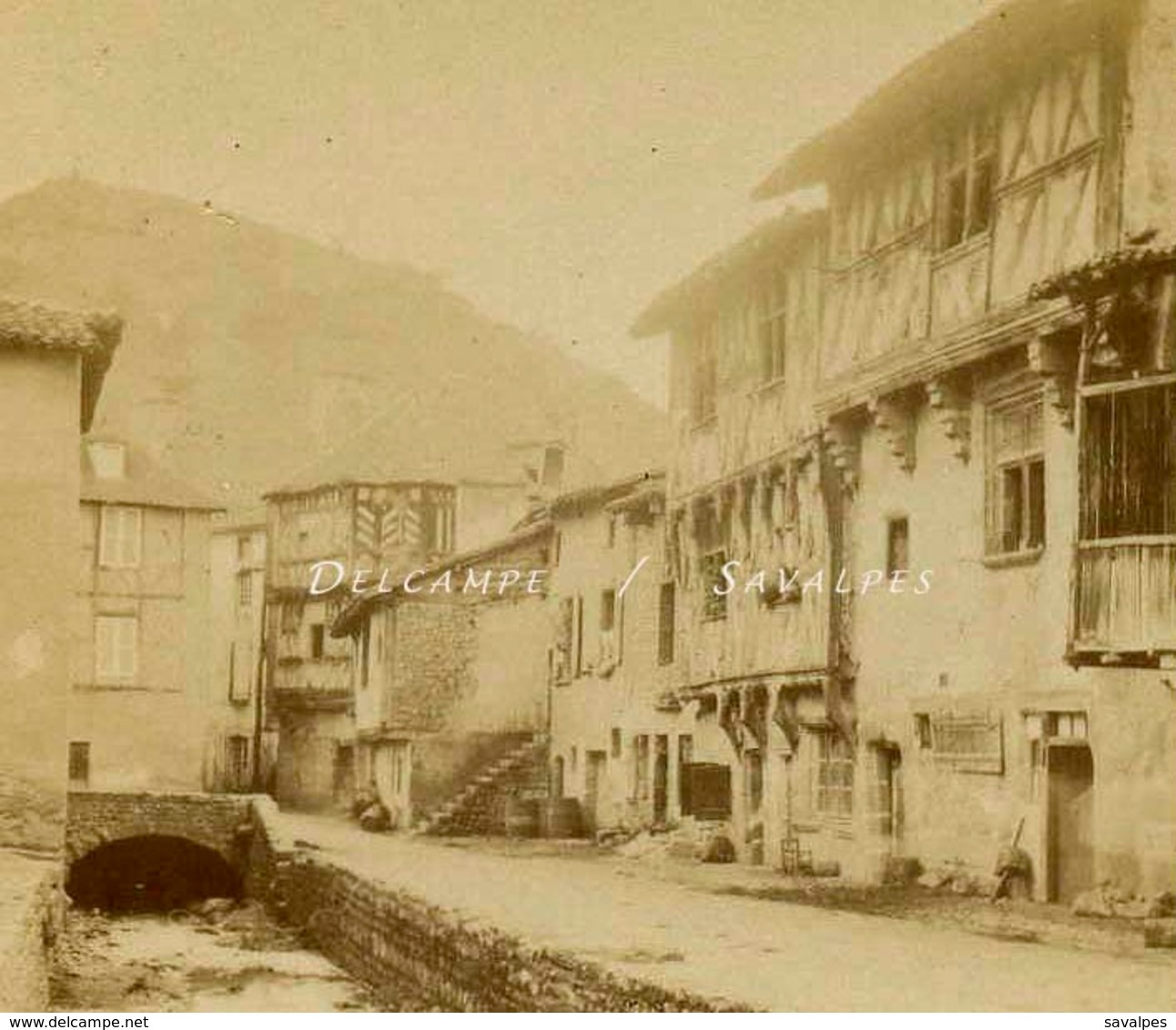 Puy De Dôme Auvergne - CHATELDON - Photo Stéréoscopique Vers 1870 - Voir Scans - Photos Stéréoscopiques