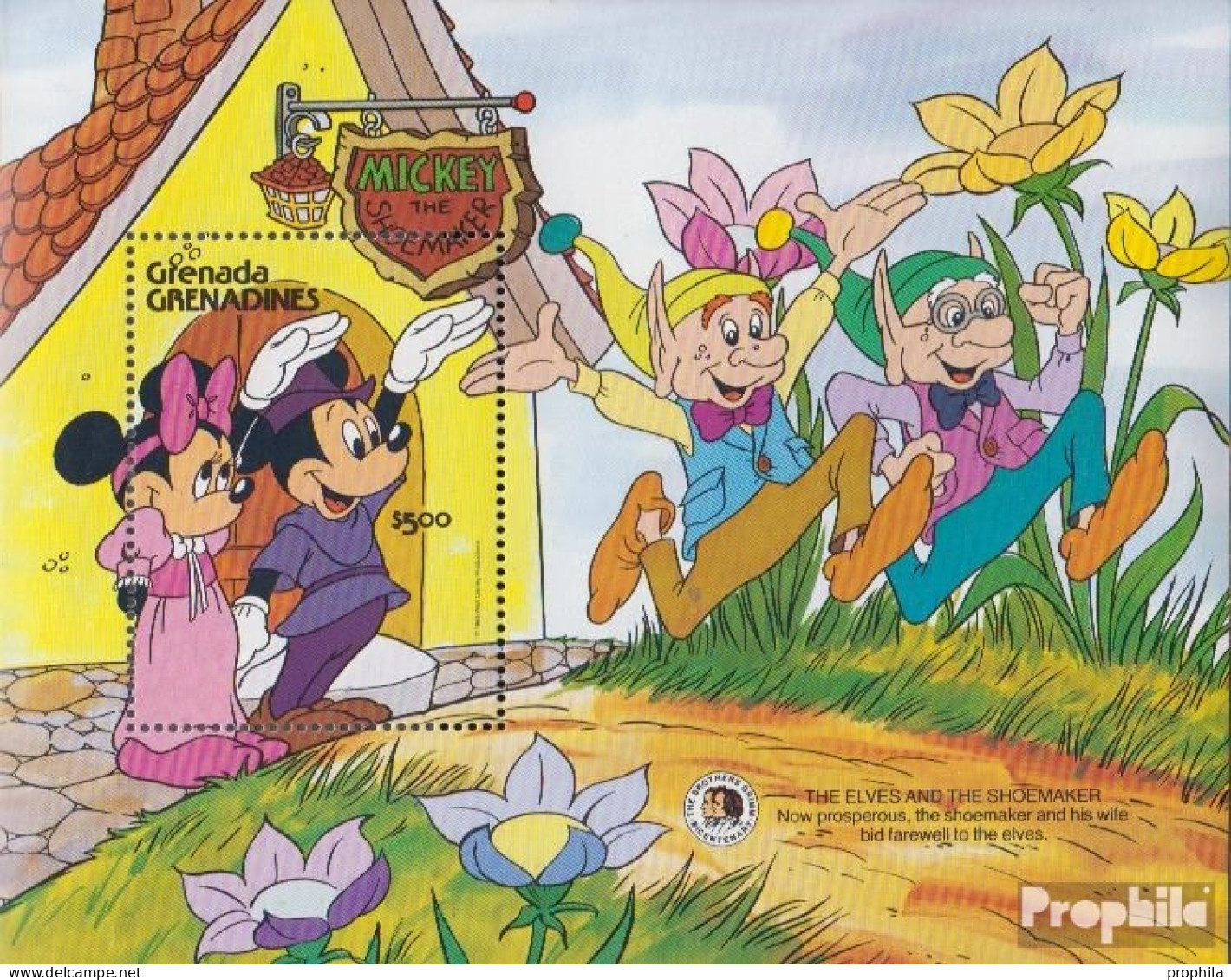 Grenada-Grenadinen Block102 (kompl.Ausg.) Postfrisch 1985 Walt-Disney-Figuren - St.Vincent & Grenadines