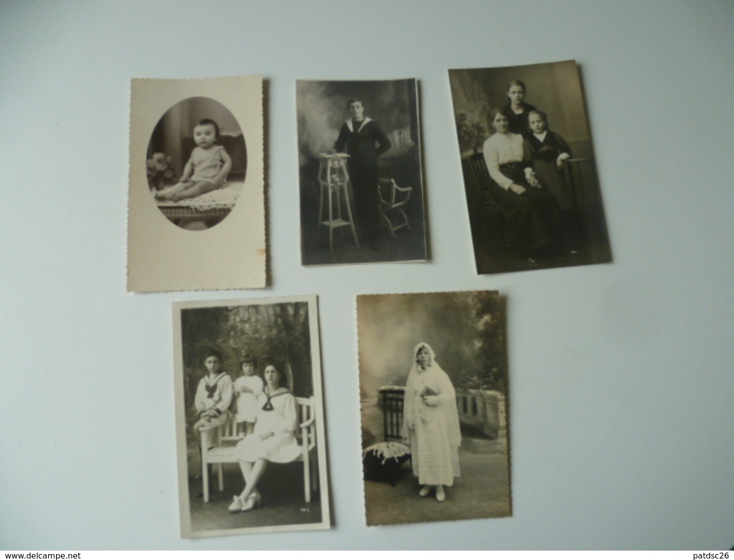 LOT DE  11 CARTE  PHOTO - Personnes Anonymes