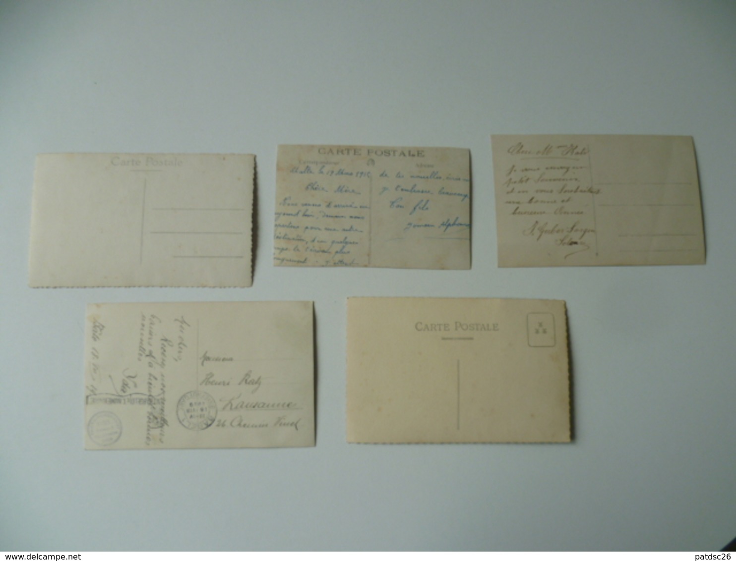 LOT DE  11 CARTE  PHOTO - Personnes Anonymes