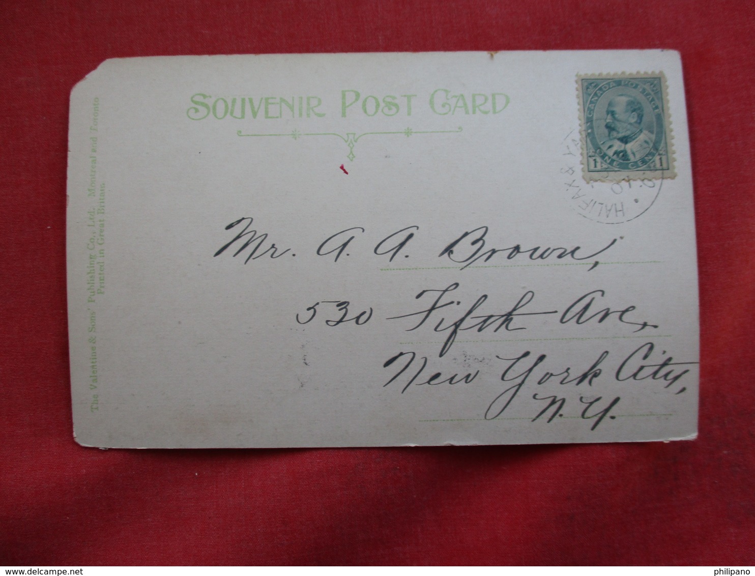 Canada > Nova Scotia  Shipping In Weymouth     Stamp & Cancel   Ref 2872 - Other & Unclassified