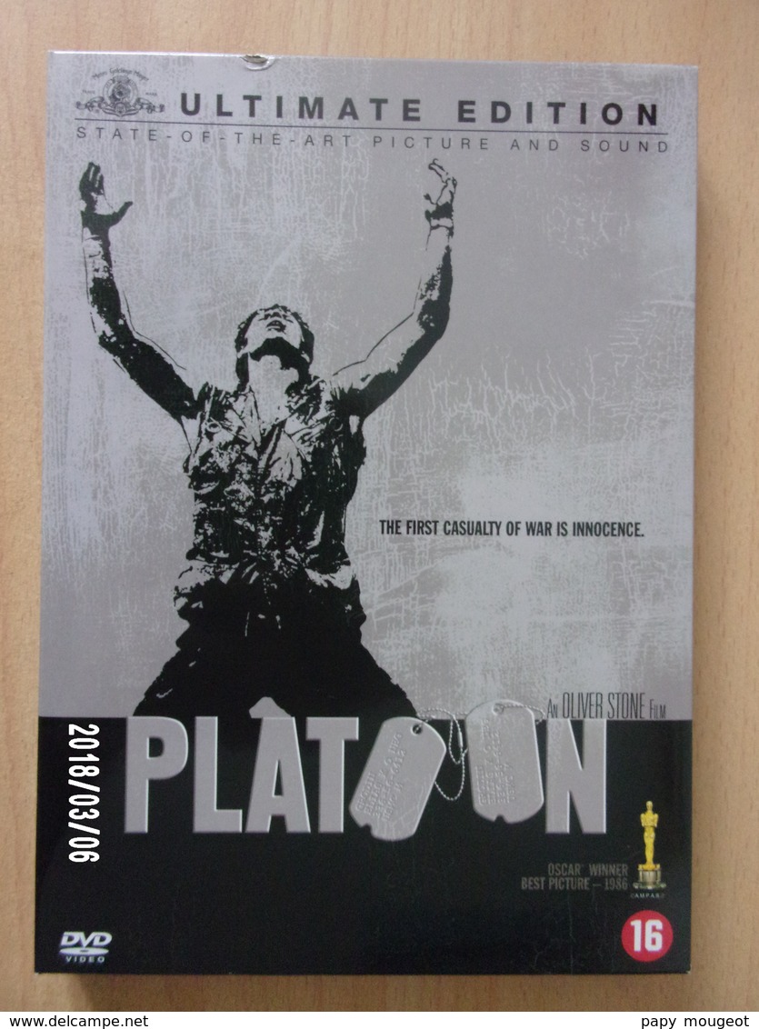 Platoon - Ultimate Edition - Import NL - 2 DVD - Storia