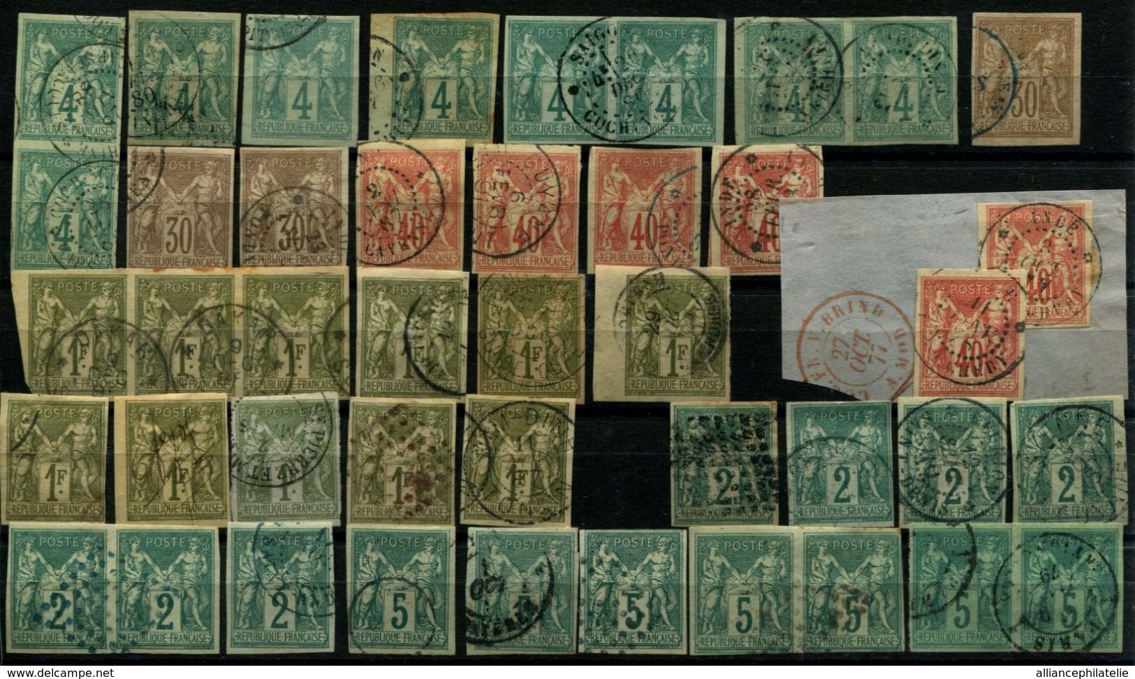 COLONIES GENERALES - Lot De 235 Timbres - Tous états - Cérès