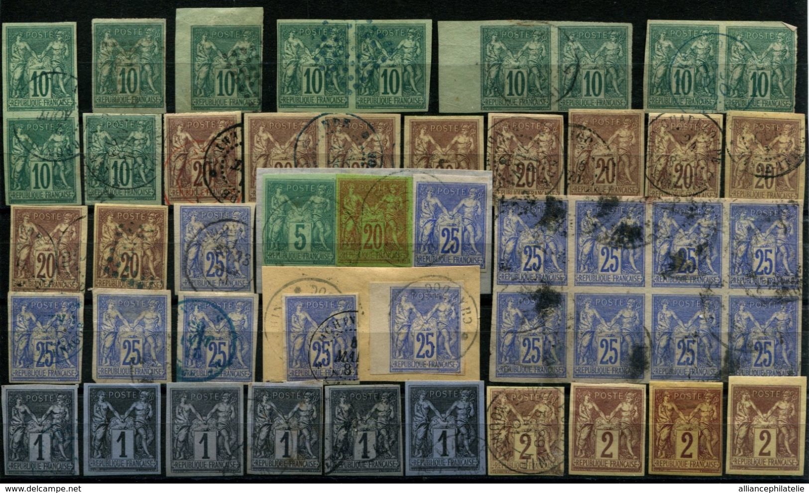 COLONIES GENERALES - Lot De 235 Timbres - Tous états - Cérès