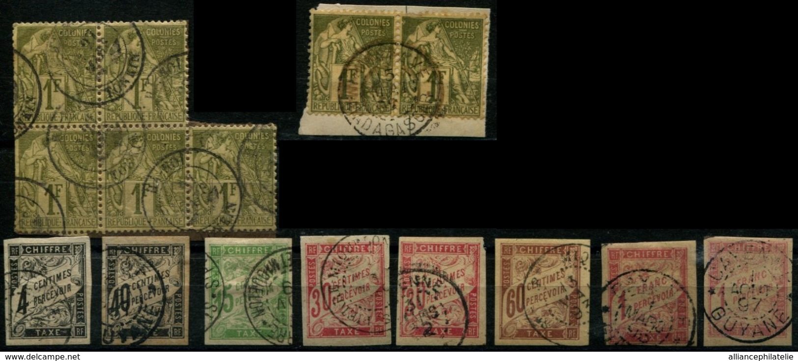 COLONIES GENERALES - Lot De 235 Timbres - Tous états - Cérès