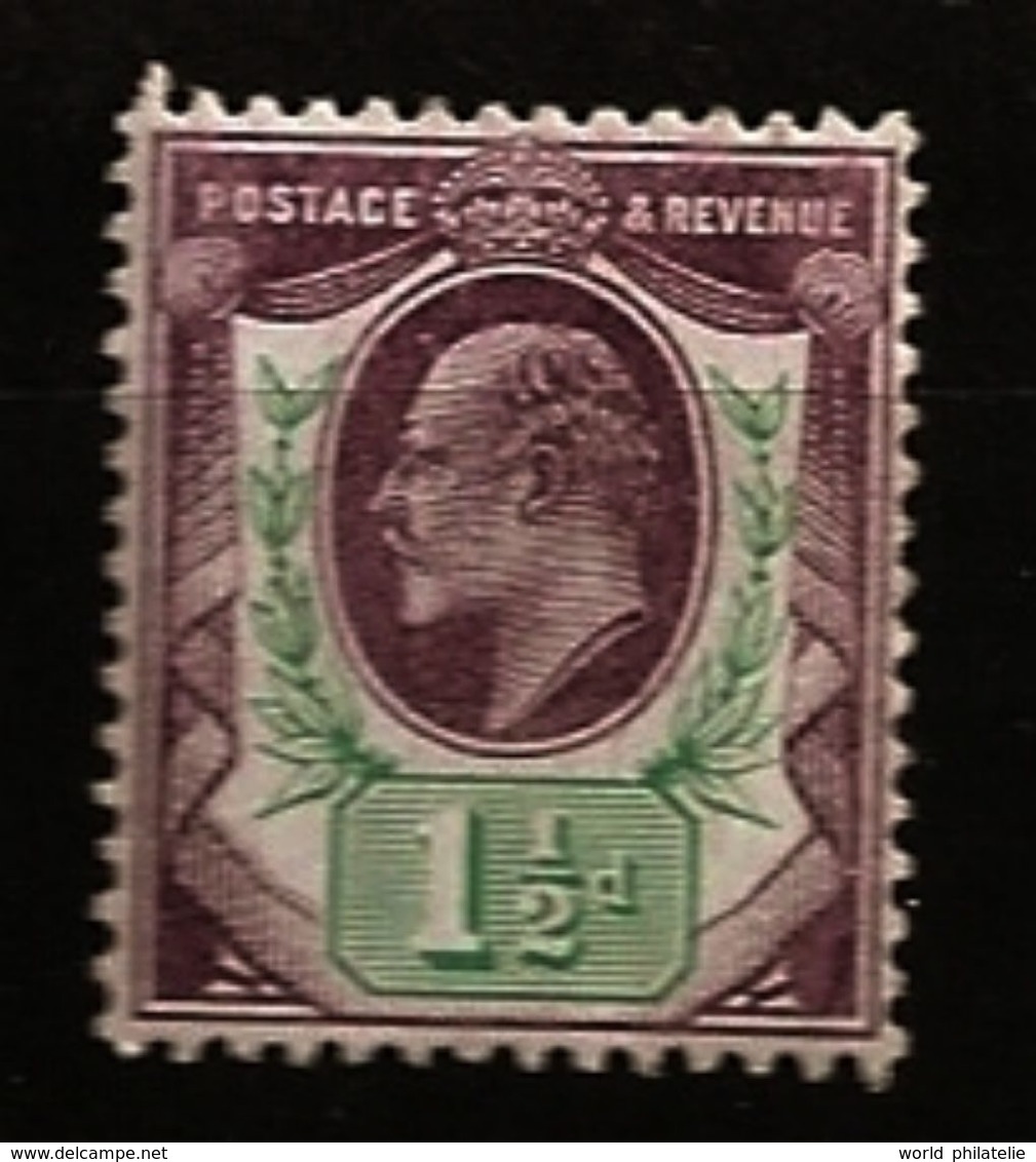 Grande-Bretagne 1902 N° 108 Iso ** Roi, Edouard VII, Courant, Pacificateur, Modernisation, Armée De Terre, Europe, Pape - Unused Stamps