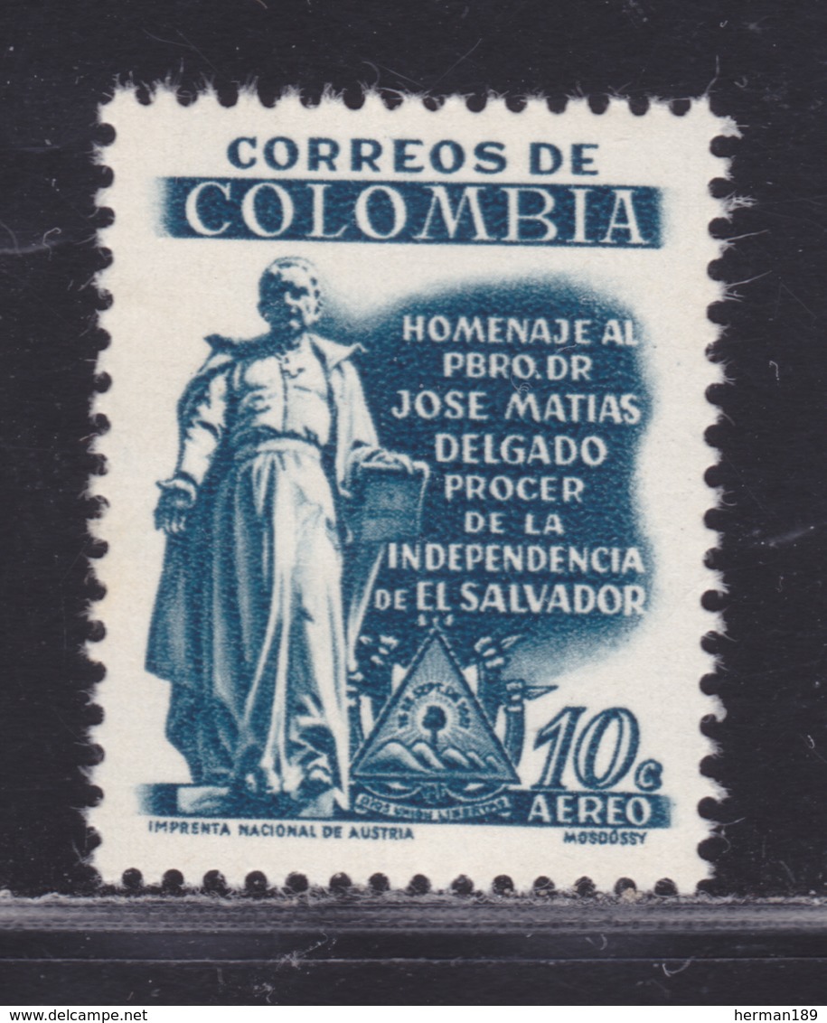 COLOMBIE AERIENS N°  300 ** MNH Neuf Sans Charnière, TB (D5601) Monument De José-Matias Delgado - Colombie