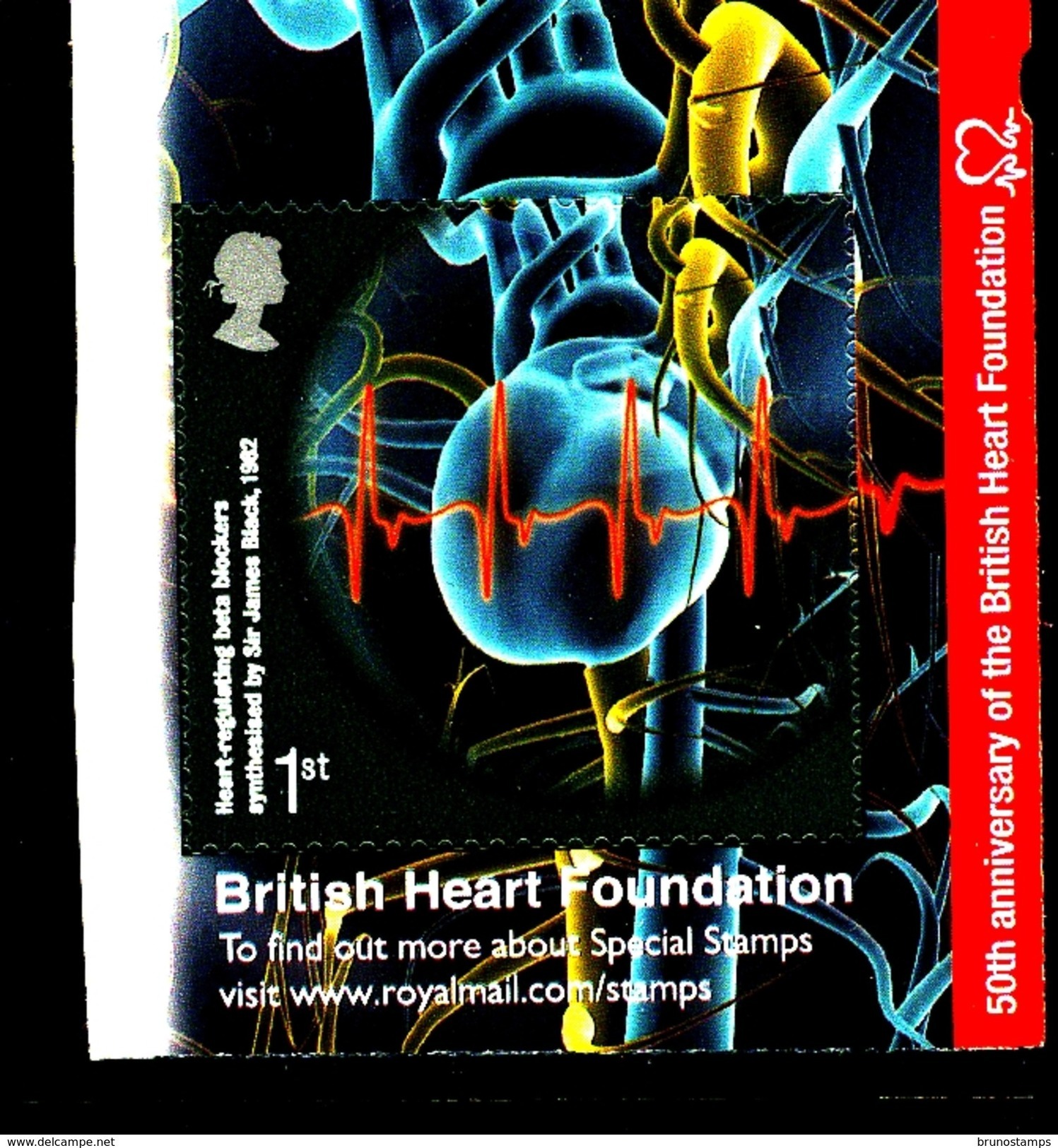 GREAT BRITAIN - 2011  1st CLASS  BRITISH HEART  FOUNDATION  EX  BOOKLET   MINT NH - Nuovi