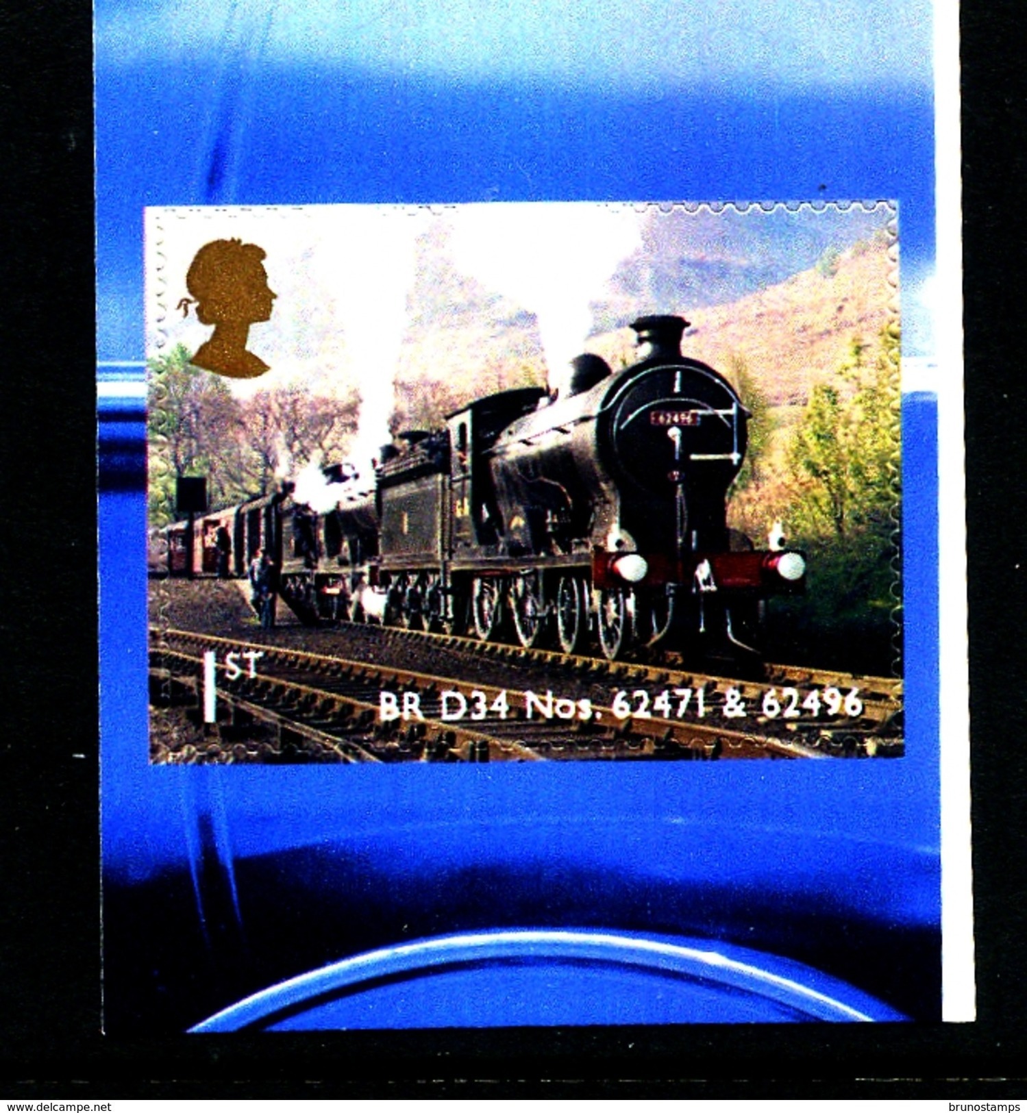 GREAT BRITAIN - 2012  1st CLASS LOCOMOTIVES OF SCOTLAND  EX  BOOKLET   MINT NH - Nuovi