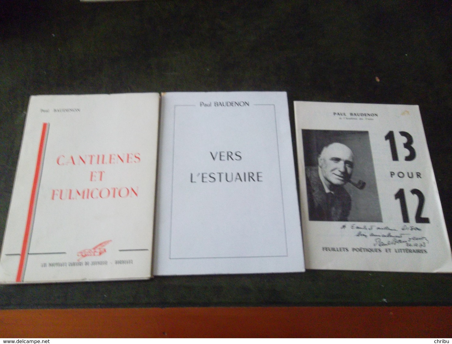 LOT DE 5 LIVRES DE PAUL BAUDENON  BRIQUE A BRIQUE / LES CHAIRS OBSTINEES ..... - Lots De Plusieurs Livres
