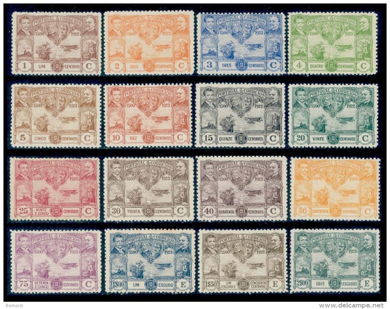 PORTUGAL, AF 260/75, Yv 257/72, ** MNH, F/VF, Cat. &euro; 11,00 - Neufs