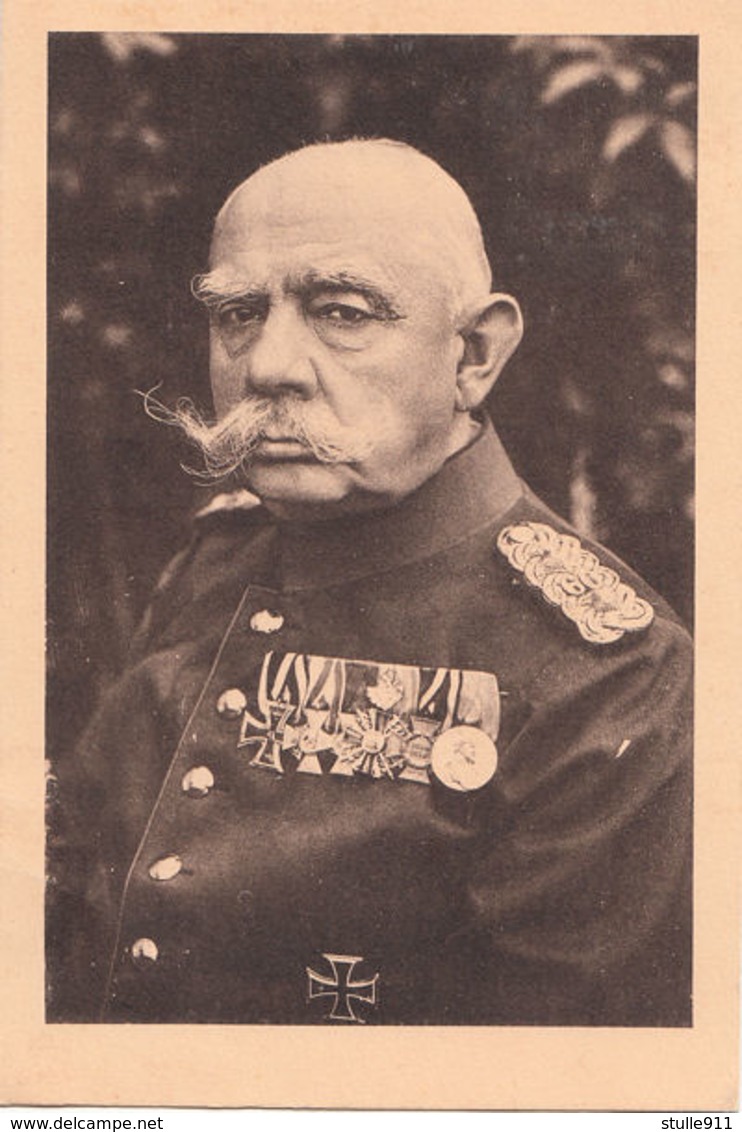 AK Oberst Friedrich V. Pilgrim.Preußischer Infanterie-Offizier, Zum 75.Geburtstag, Gelaufen 1937 - Personnages