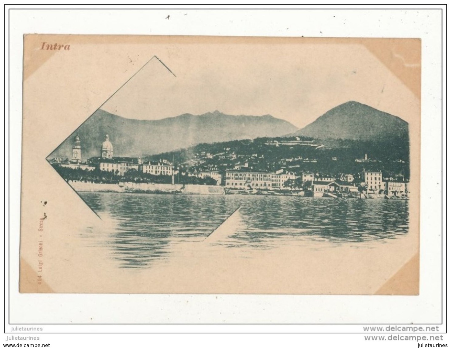 INTRA  LAGO MAGGIORE CPA 1901 BON ETAT - Altri & Non Classificati