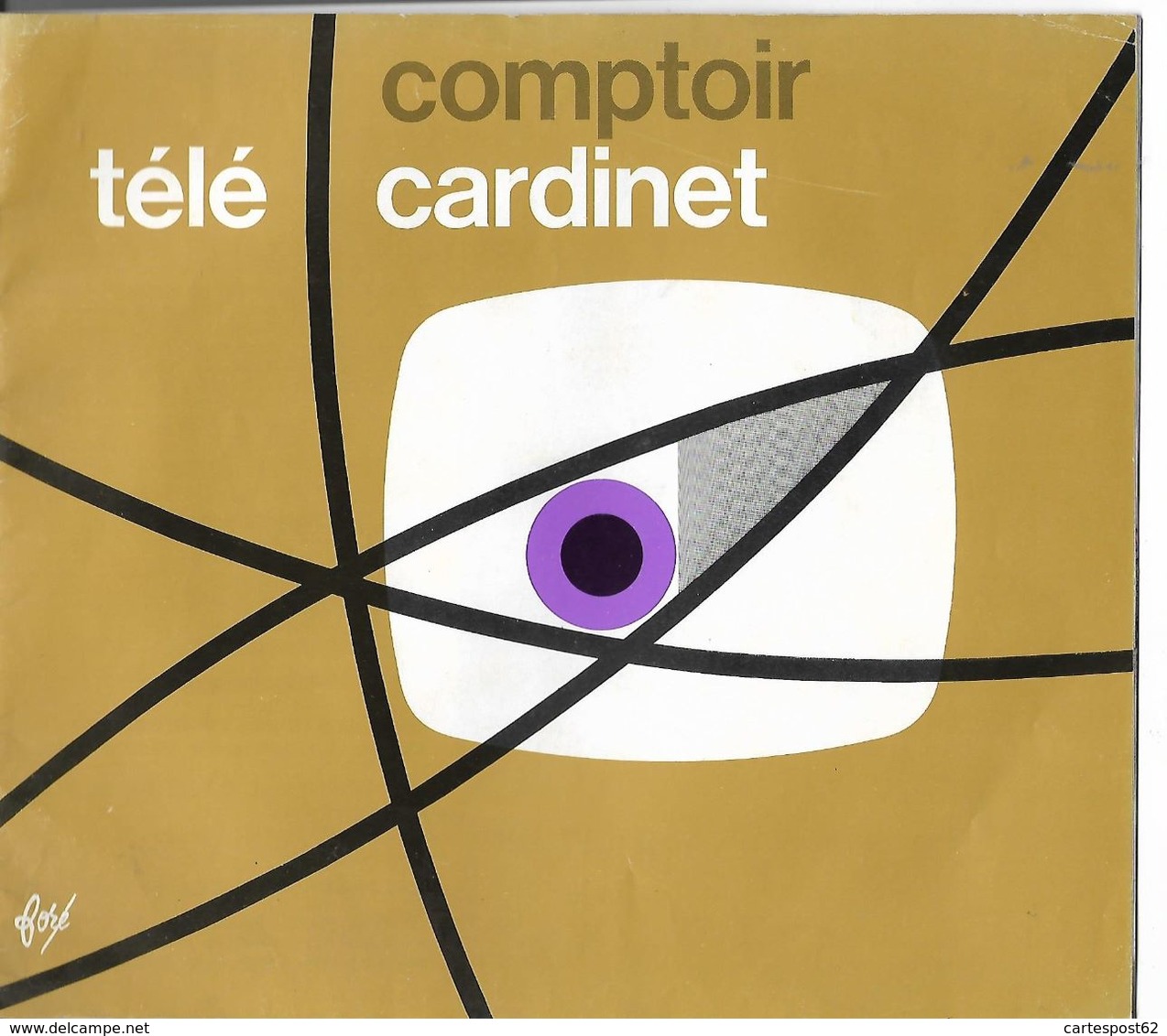 Ancien Magazine Sur La Télévision, L'électrophone. Télé Cardinet. 16 Pages. - Matériel Et Accessoires