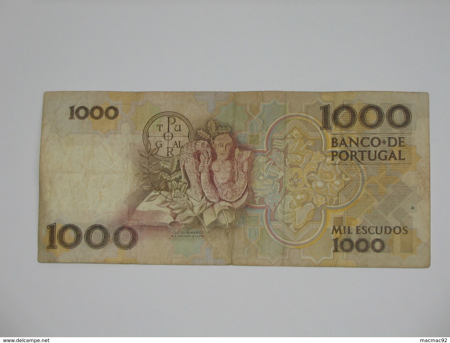 1000 Mil Escudos 1989 - Banco De Portugal  **** EN ACHAT IMMEDIAT **** - Portogallo