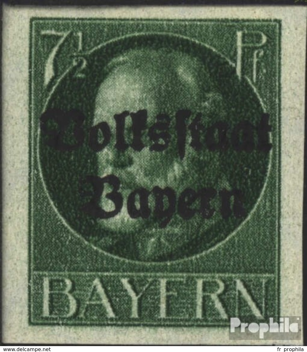 Bavière 118B Neuf Avec Gomme Originale 1920 King Ludwig Avec Surcharge - Sonstige & Ohne Zuordnung