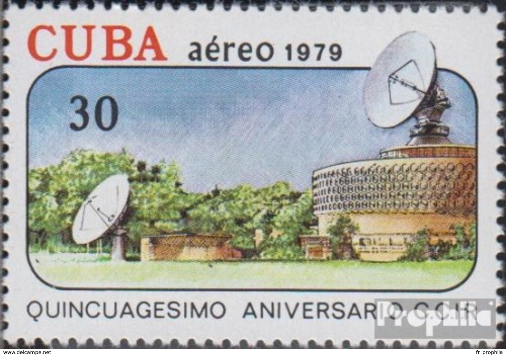 Cuba 2447 (complète.Edition.) Neuf Avec Gomme Originale 1979 Radio - Neufs