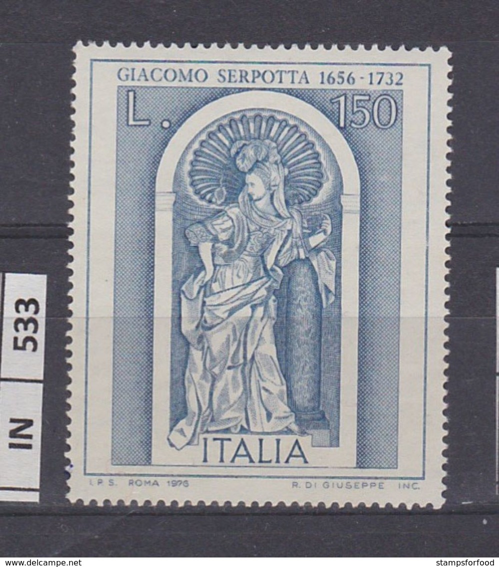 ITALIA REPUBBLICA, 1976	Serpotta Nuova - 1971-80:  Nuovi