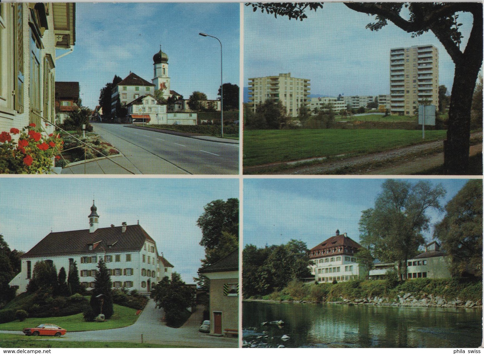 Oberbüren SG Mit Glattburg Und Thurhof - Photo: Gross - Autres & Non Classés