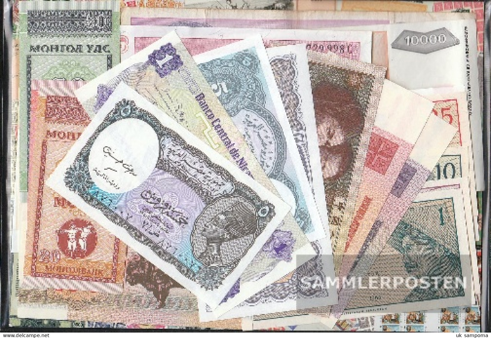 All World 25 Different Banknotes - Other & Unclassified