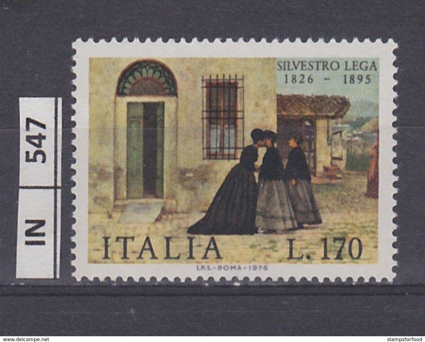 ITALIA REPUBBLICA, 1976	Silvestro Lega Nuovo - 1971-80:  Nuovi