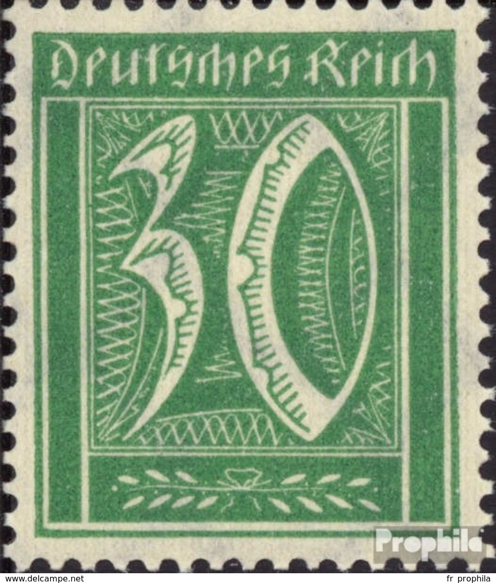 Allemand Empire 181, Rare Filigrane 2, Gaufres Neuf Avec Gomme Originale 1921 Numéros - Ungebraucht