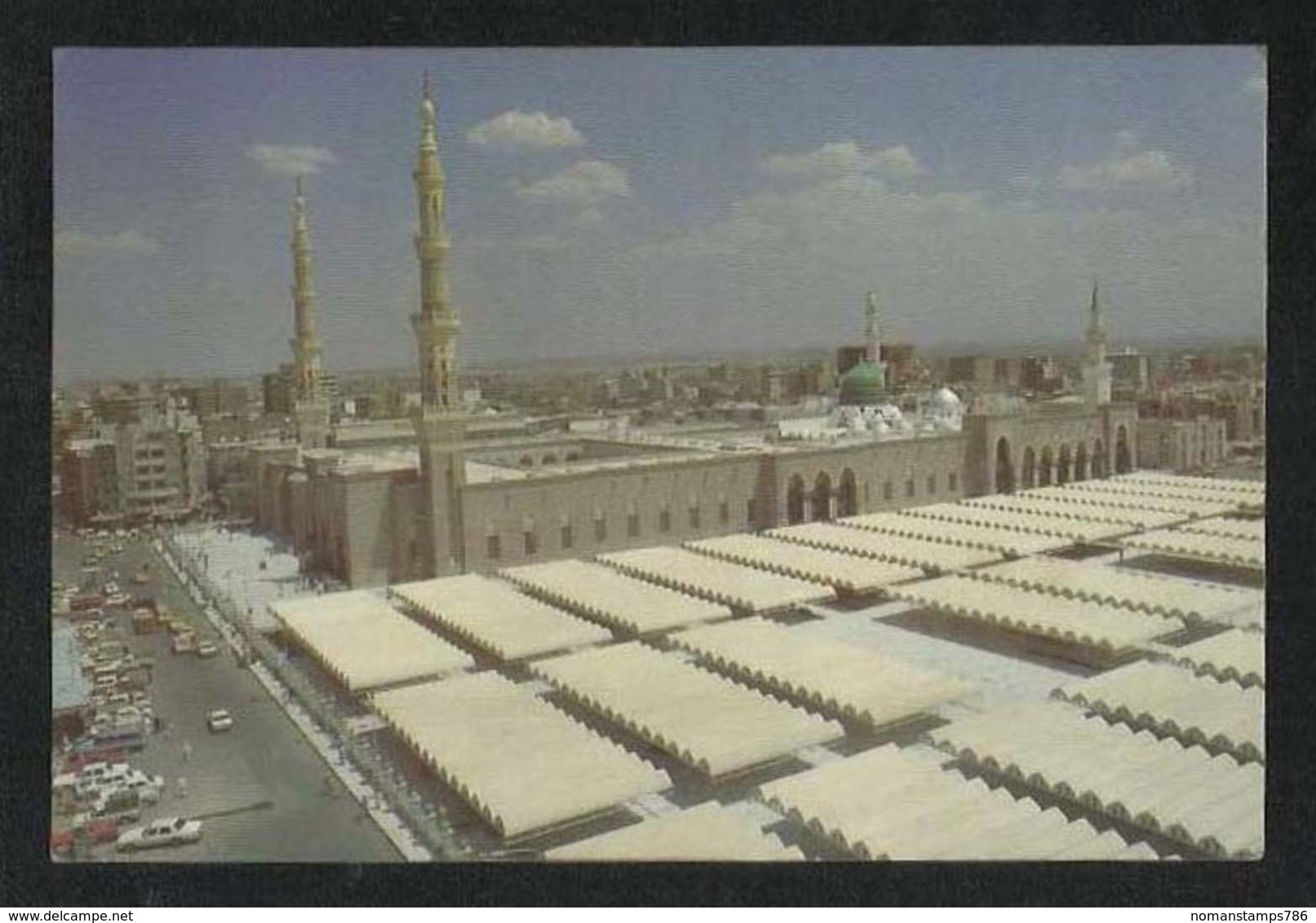 Saudi Arabia Picture Postcard General View Holy Mosque Madina View Card - Arabie Saoudite