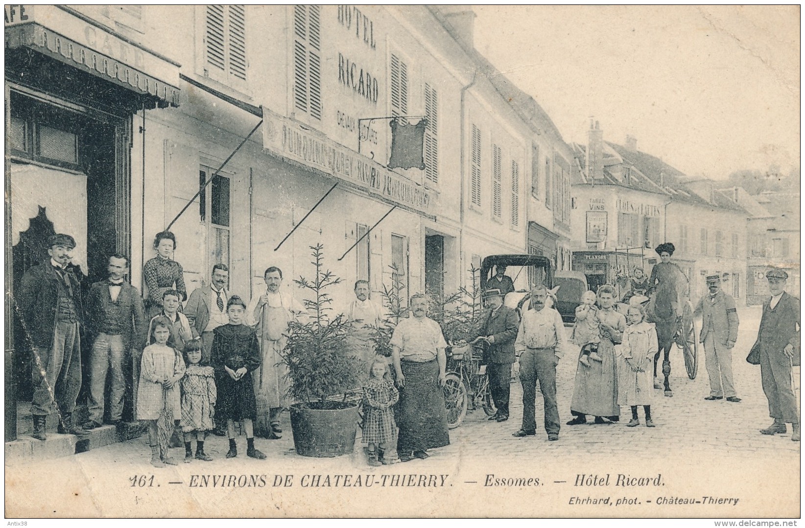 N70 - 02 - Environs De Château-Thierry - ESSOMES - Aisne - Hôtel Ricard - Chateau Thierry