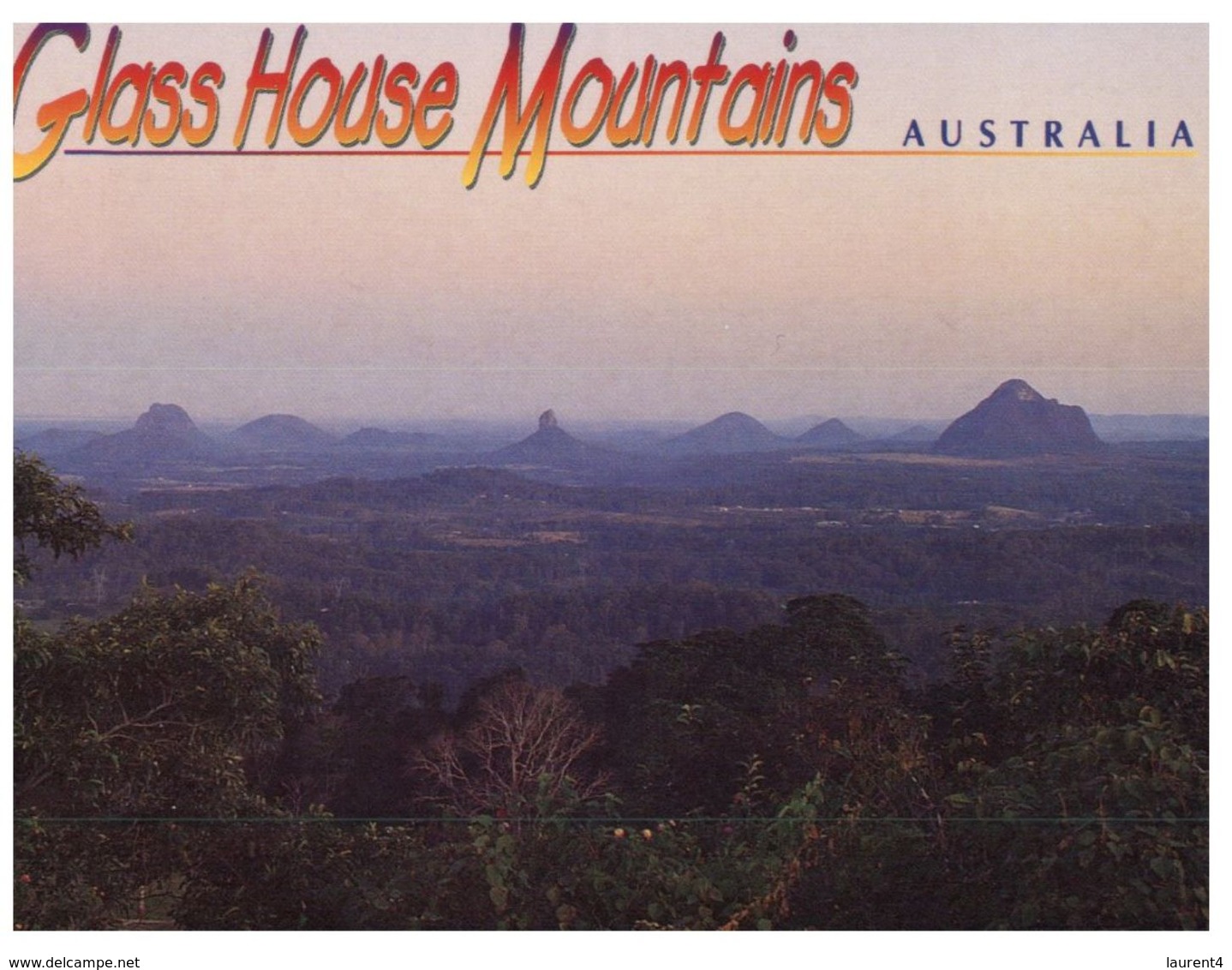 (PF 246) Australia - QLD - Glass House Mountains - Atherton Tablelands