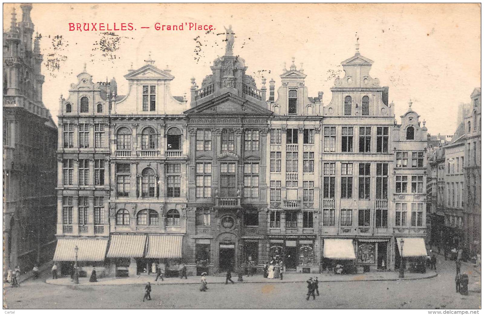 BRUXELLES - Grand'Place - Marktpleinen, Pleinen