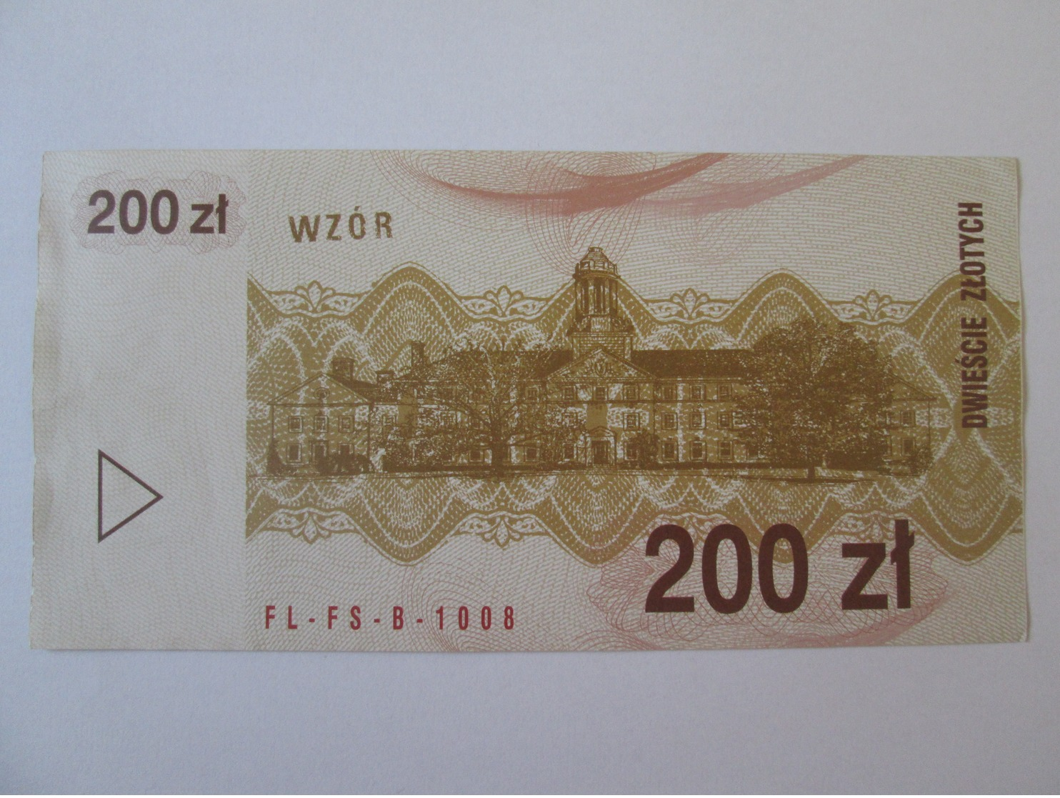 Rare! Poland Voucher 200 Zlotych 1990 Banknote In Very Good Conditions - Poland