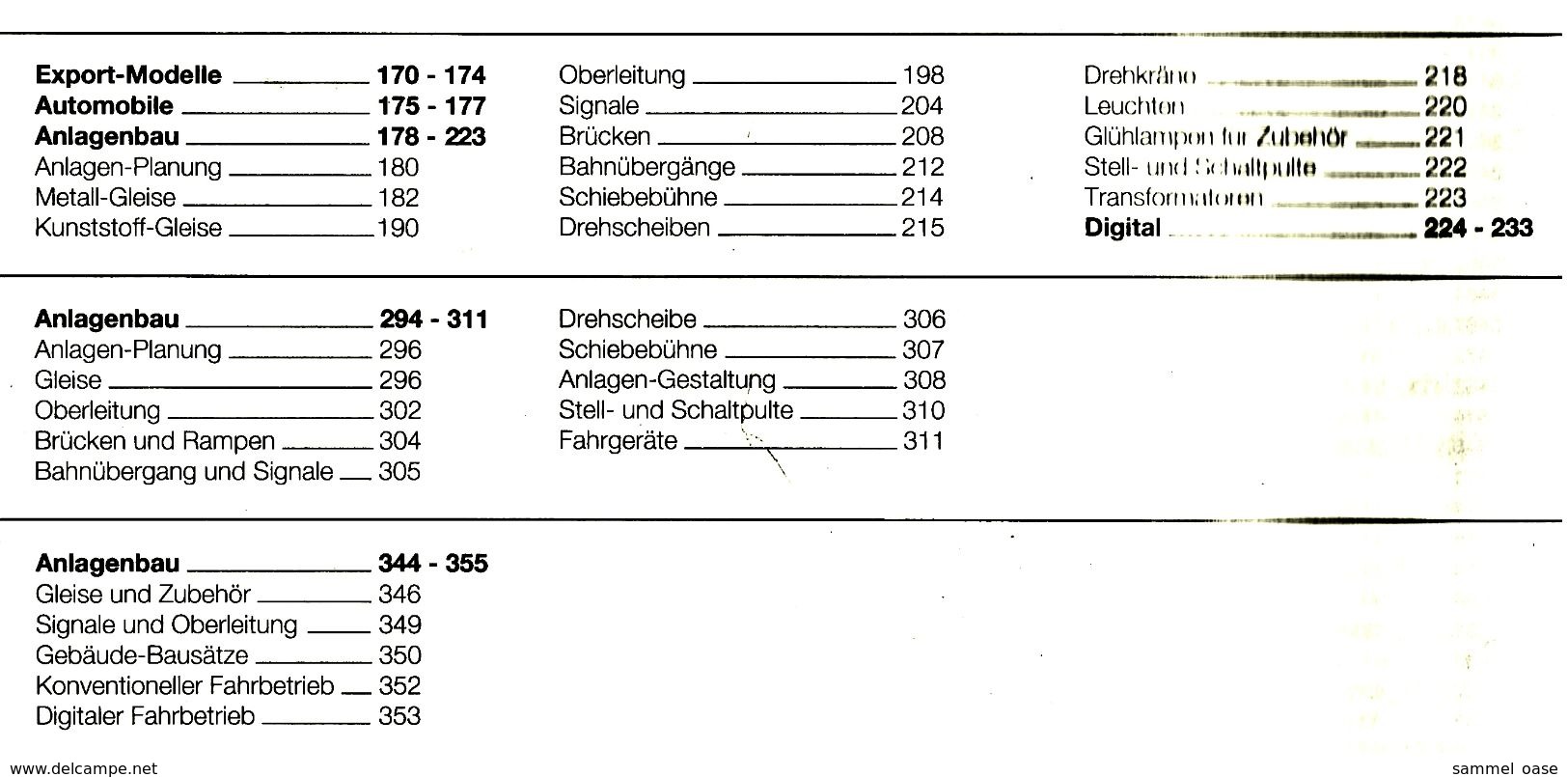 Märklin Katalog Gesammtprogramm 1993/94 DI  -  368 Seiten - German