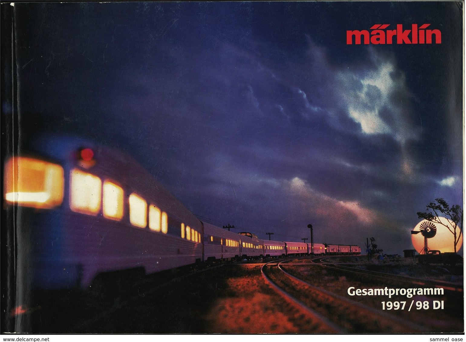 Märklin Katalog Gesammtprogramm 1997/98 DI  -  496 Seiten - Duits