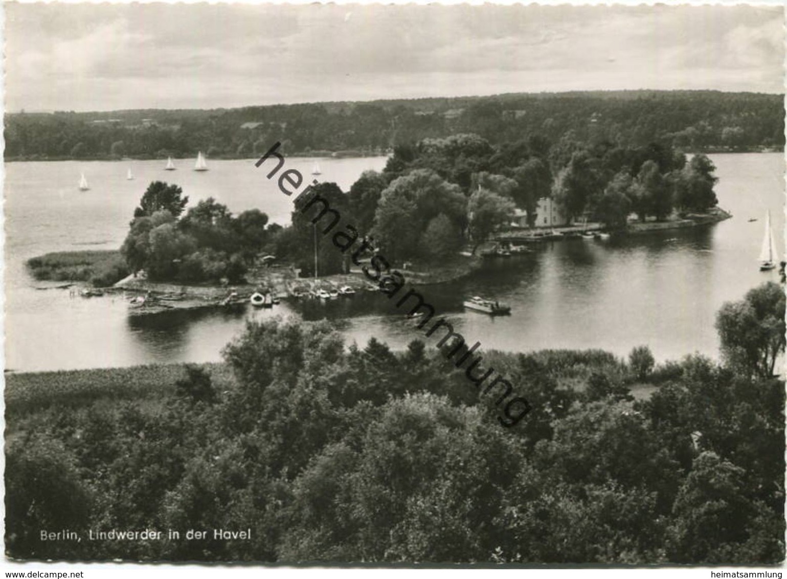 Berlin - Grunewald - Lindwerder In Der Havel - Foto-AK Grossformat - Verlag Kunst Und Bild Berlin - Grunewald