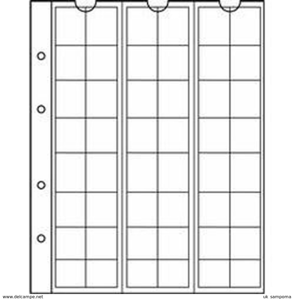 Coin Sheets NUMIS, 48 Pockets Up To 17 Mm Ø - Supplies And Equipment