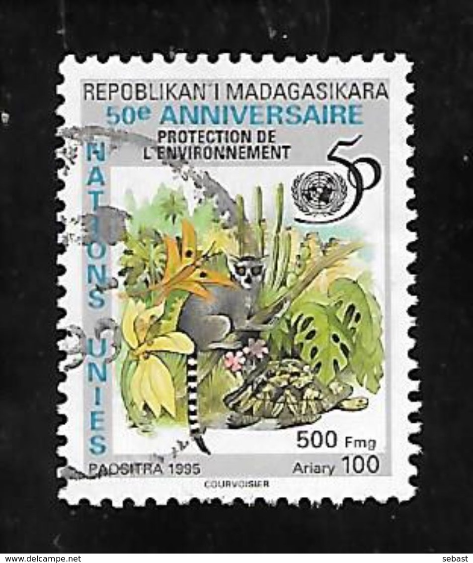 TIMBRE OBLITERE DE MADAGASCAR DE 1995 N° MICHEL 1789 - Madagascar (1960-...)