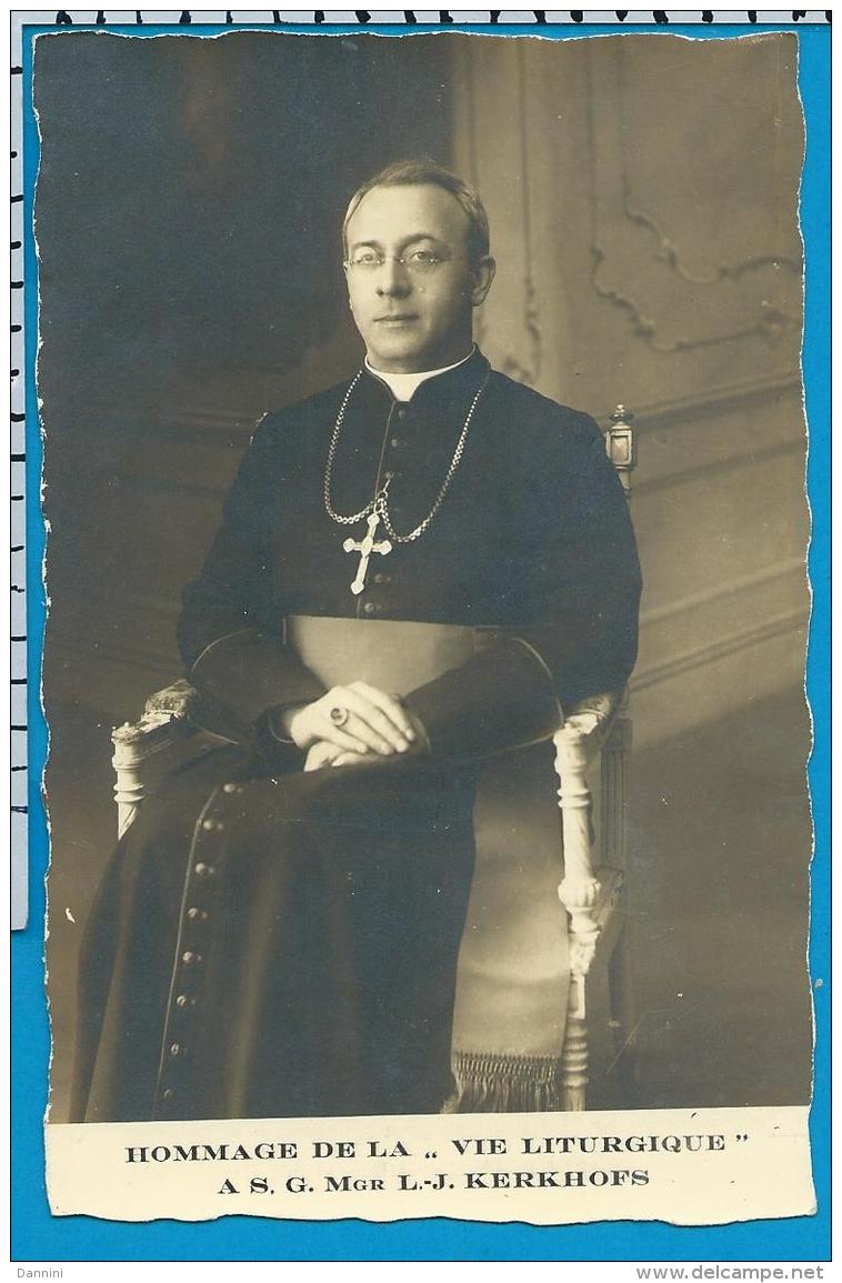 Mons.    Kerhofs   Janssens   Liége - Célébrités