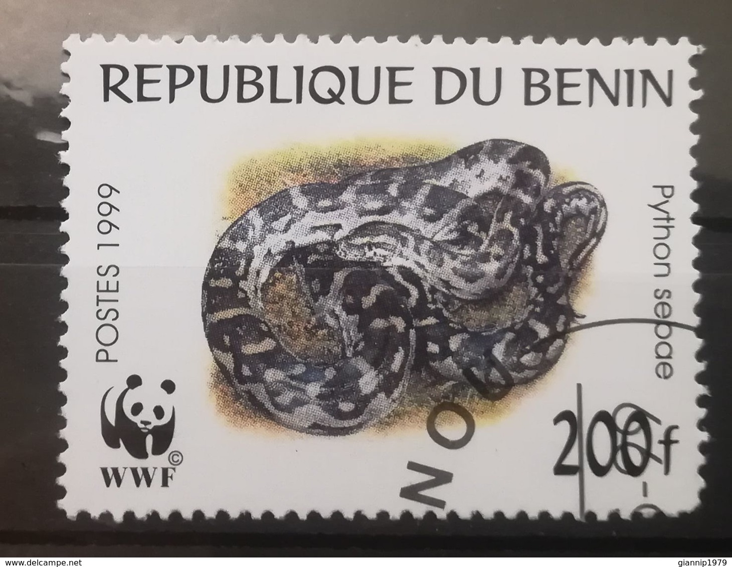 FRANCOBOLLI STAMPS BENIN AFRICA 1999 SERIE SERPENTI - Benin – Dahomey (1960-...)